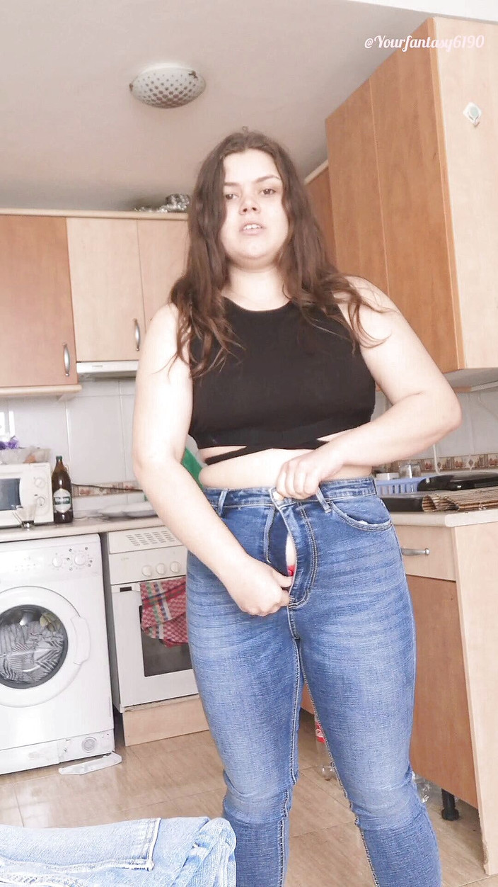 Your fantasy studio: Vyzkoušejte moje nové těsné džíny