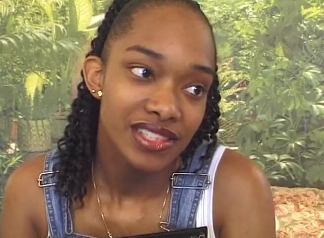 Black Jass: Gorgeous ebony teen pussy licked and fucked at sex audition