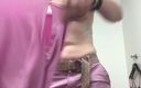 MistressWriggler: Застрял в сексуальном платье-блесток во время примерки одежды в Лас-Вегасе