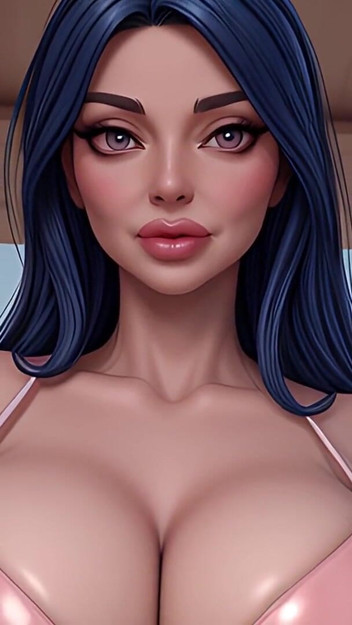 Curvy 3D Goddesses Slideshow: Ai-generated NSFW