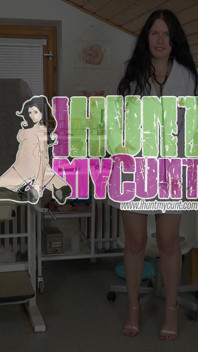 Gyno 의자에서 자위하는 털이 무성한 간호사