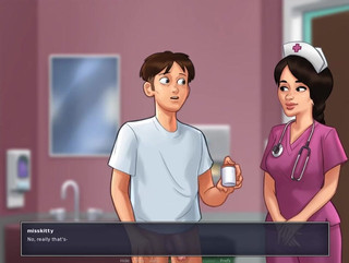 Miss Kitty 2K: Summertime saga - Cookie jar - सभी सेक्स दृश्य केवल - नर्स #1 भाग 36