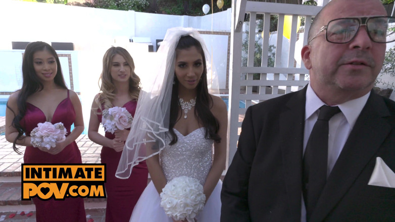 Its POV: Unforgettable Wedding Fuck Session with Three Babes Gianna Dior, Kristen...