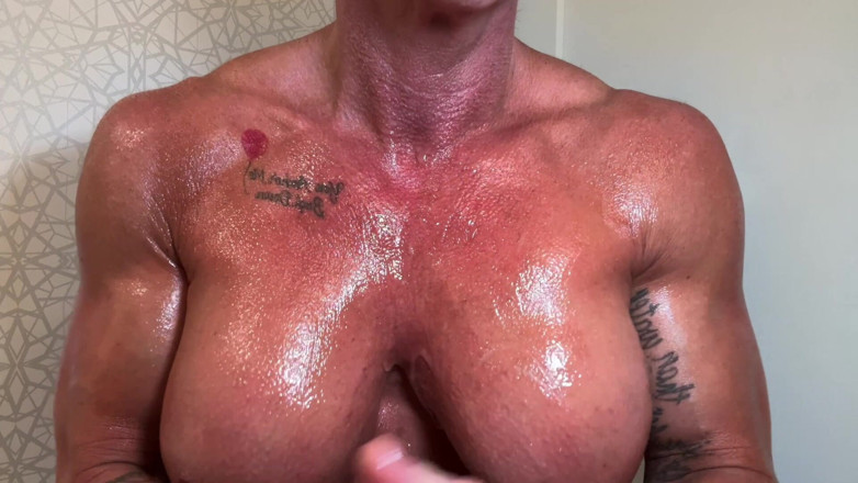 Kandylegsxxx: Kandy Memerintah Strok Jahat Awak: Flexing Joi yang direndam minyak