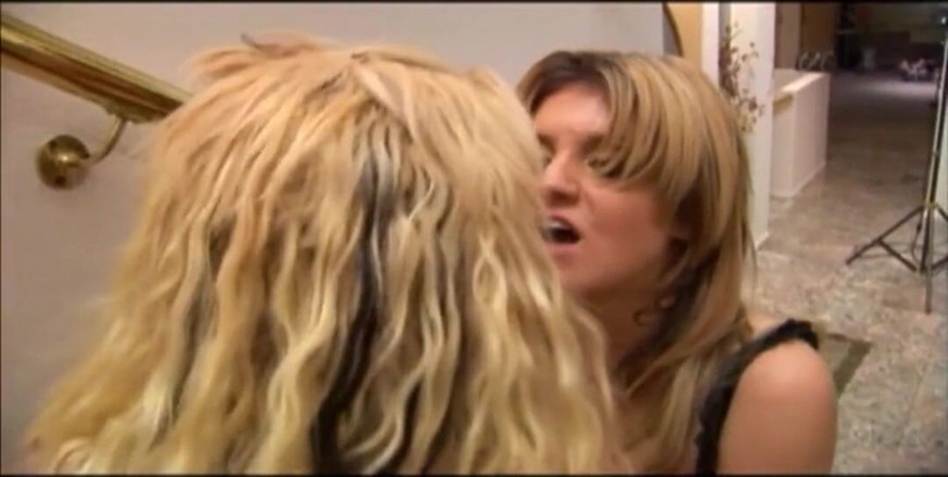 Lesbian Illusion: Two hot crazy lesbian sluts