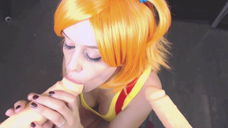 Candystart Videos: Misty pokemon nyepong dua kontol. Wajah