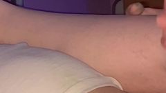Homemade Handjob Big Cumshot Footfetish