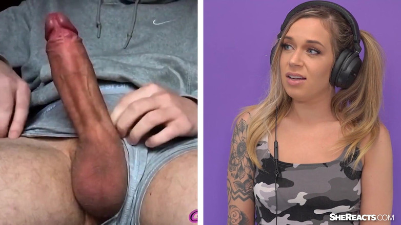 SheReacts: Rory Knox’s Big Dick Solo Jerk Reaction