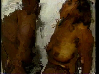 Hot and Wet: Brutta ragazza nera viene sbattuta con un cazzo grasso nella...