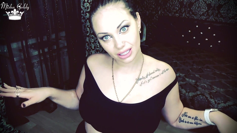 Goddess Misha Goldy: Rahasia tergelapmu - b-mailing si pecinta kontol rahasia