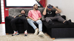 SPAIN BAREBACK CRUISING IN BACKROOM: Marco Rush wurde von Douglas mit seinem hetero-freund roh benutzt