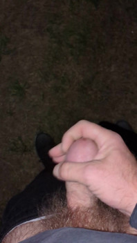 Jerk off Outdoors