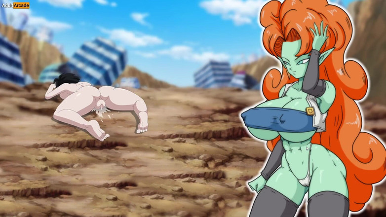 LewdArcade: Dragon Boll Z Cavl Parody Bermain Permainan Seks - Kejohanan Super...
