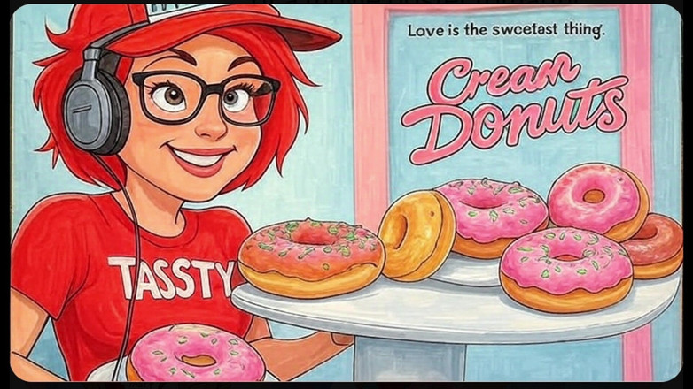 Octopussy Lovers Club: Donas crema. Dibujos animados para adultos