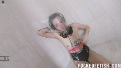 Fucked fetish: 桑拿绝望的呼吸玩心率声音耳机