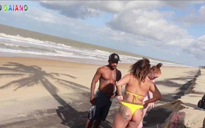 Marcio baiano: Красиві дівчата на пляжі просять інформації, і він допоможе мені з сексом