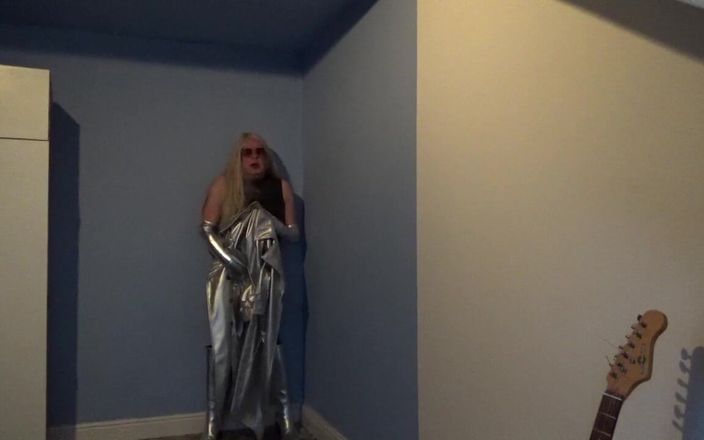 Leather Kirsten: Silver Boots