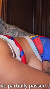 Cheerleader MILF Anal Training & Prolapse