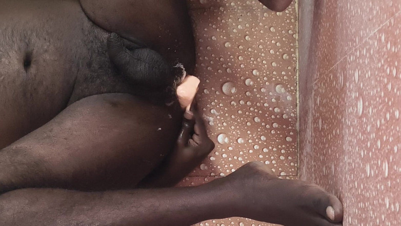 Twinky shadow: Orgasmo da próstata por masturbação anal rápida com meu vibrador