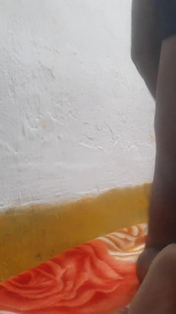 Red Saree prsatá prsa ženy šukají
