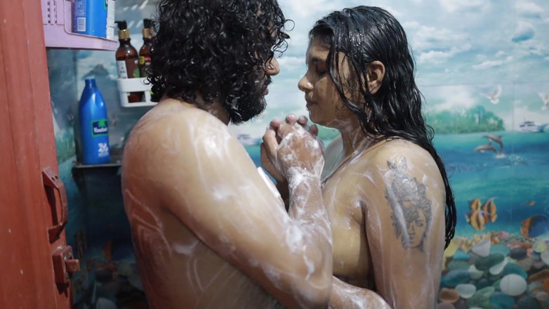 Vaigavarun45: Step Sister and Step Brother Bath Romance in Bathroom the...