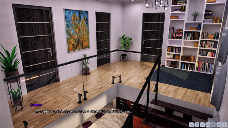 3D Cartoon Porn: Lust Academy 9 - Malam Pertemuan Romantis James and Haley