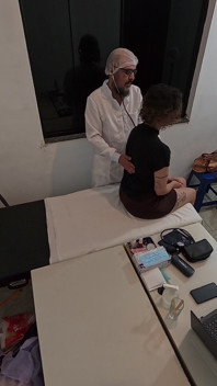 Brazilian Doctor Performs Pre-employment Medical Exam on Foreign Woman.