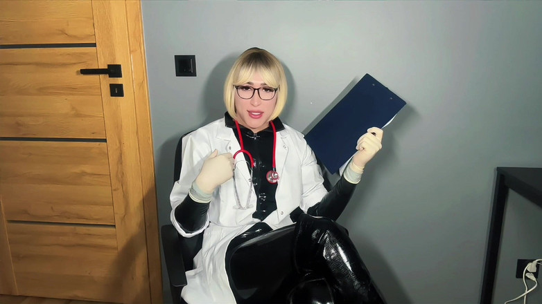 Viper Fierce: Kliniska Kinks: Onani &amp; Anal i Latex Doctor's Lab