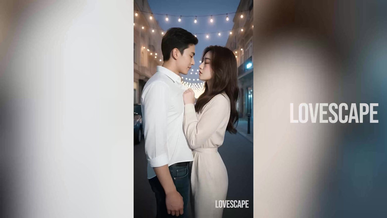 Lovescape: 나와 함께 있어 - 발렌타인 데이 님포 창녀가 되는 달콤한 아시아 천사