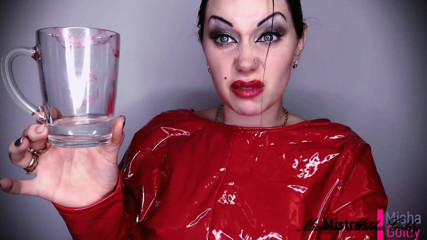 Goddess Misha Goldy: Verehre meinen lippenstift, schlampe!