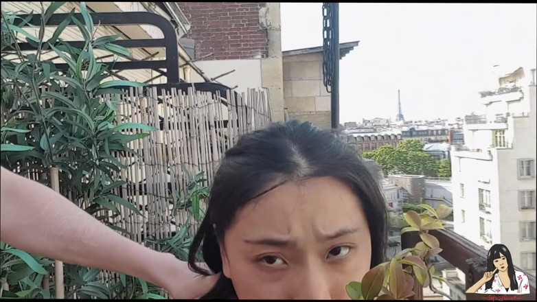 SpicyGum: June Liu &amp; ZiaxBite - chinesische mädchen im Freien, FFM, romantischer dreier...