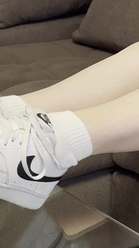 Mistress Nova - White Sneaker Tease