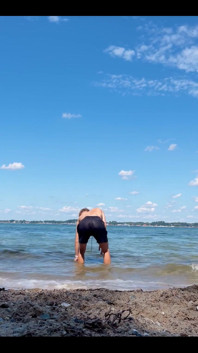 My Butt at the Beach