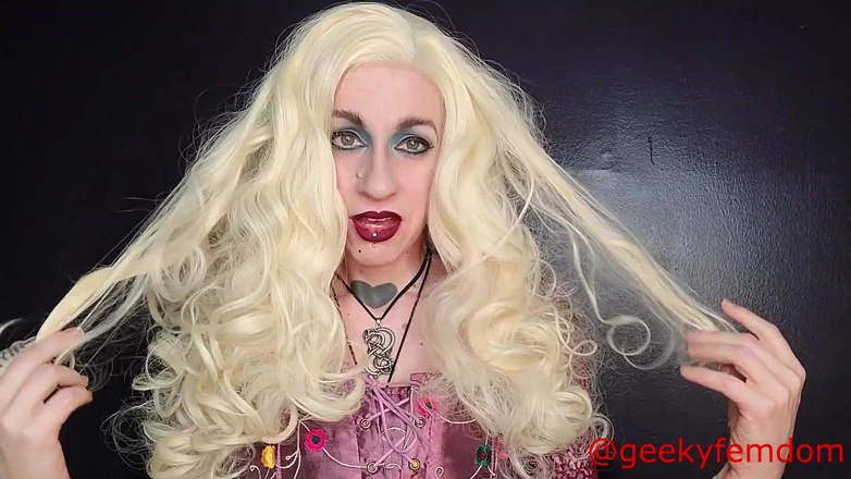 Geeky Femdom: Hocus pocus sarah sanderson - dương vật nhỏ