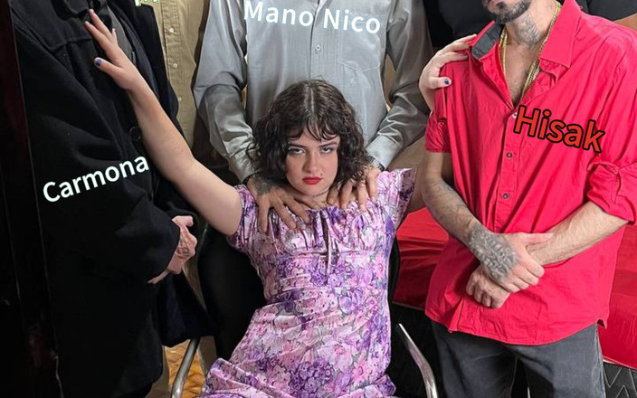 Clarkes Boutaine: Roleta Russa Candy gangbang que se transformou em uma orgia...