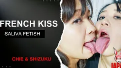 Seductive Saliva Cascade - 48 Sensuous Lesbian French Kiss Techniques: Drenched in Juices