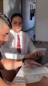 A Cheeky Schoolgirl Just Wanted to Fuck!!
