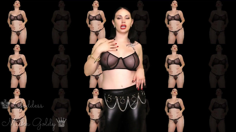 Goddess Misha Goldy: Тотальная зависимость, растущий трах ума! Ты впадешь навсегда! После этого клипа нет выхода!
