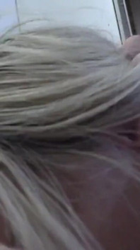 Blonde Pees in Glass and Gets Fucked