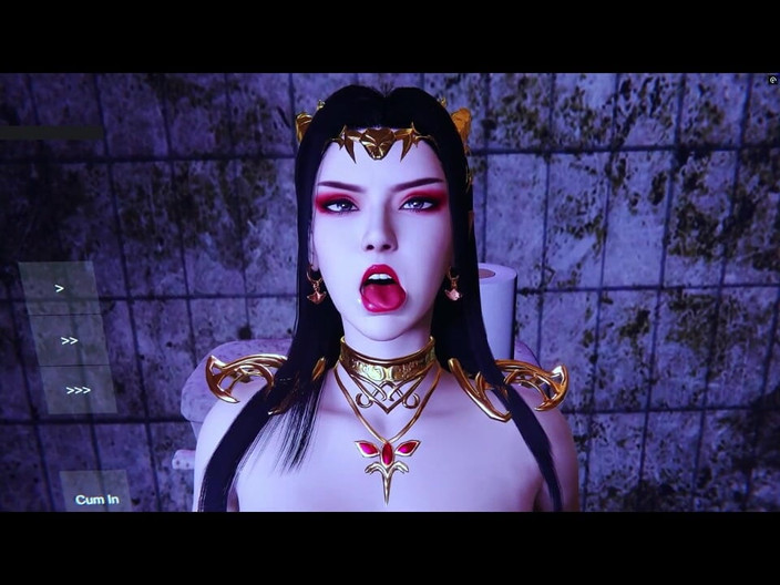 X Hentai: Virtuele Aphrodite in beweging: Divine rondingen - 3D-animatie Hentai