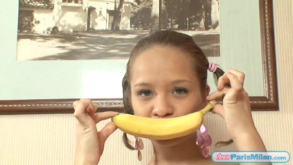 Teen Paris Milan: Paris Milan - Bananas & cream!