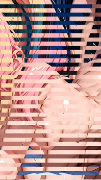 Pink futa pounds ragazza carina con treccine biondi con occhi verdi scopa ad alta risoluzione presentazione