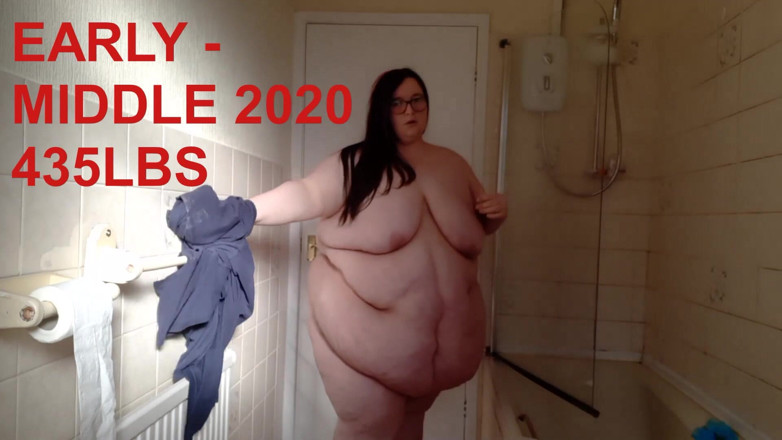 SSBBWLadyBrads: สาวอ้วนยักษ์ SSBBW ประวัติการอ้วนขึ้น 2019-2021