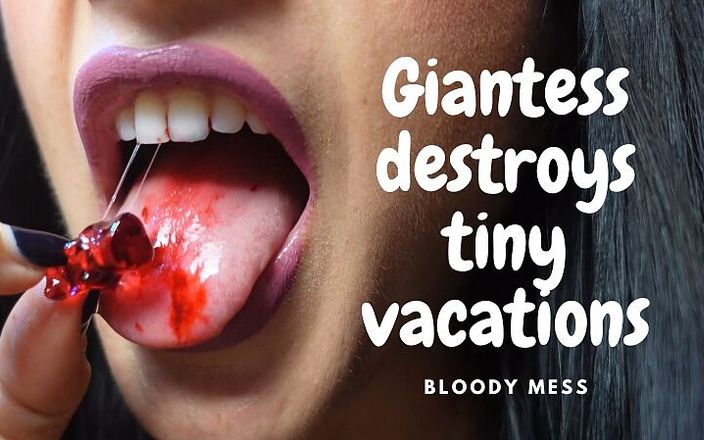 AnittaGoddess: Giganta Vore y destruye pequeñas vacaciones