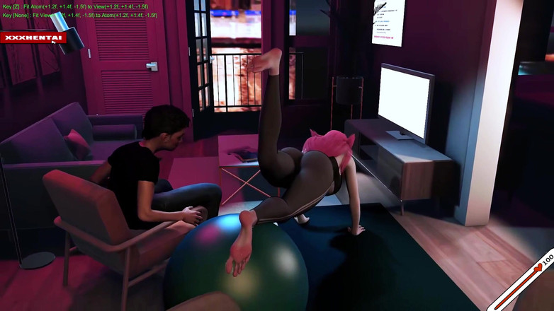 Soiyu Hentai: 禁止曲线的学生网络女神 - 3D 动画成人动漫