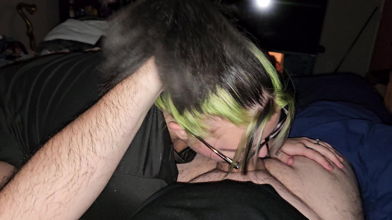Funhousewife69: Pompino con impugnate con la coda di cavallo