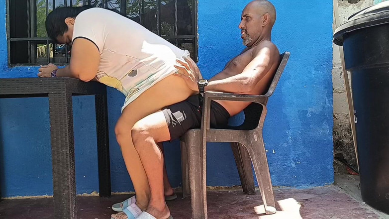 Adribella69: Outdoor sex with my horny, big-assed neighbor