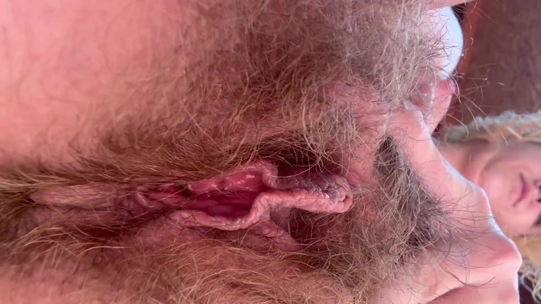 Cuteblonde666: Suja buceta peluda no seu rosto