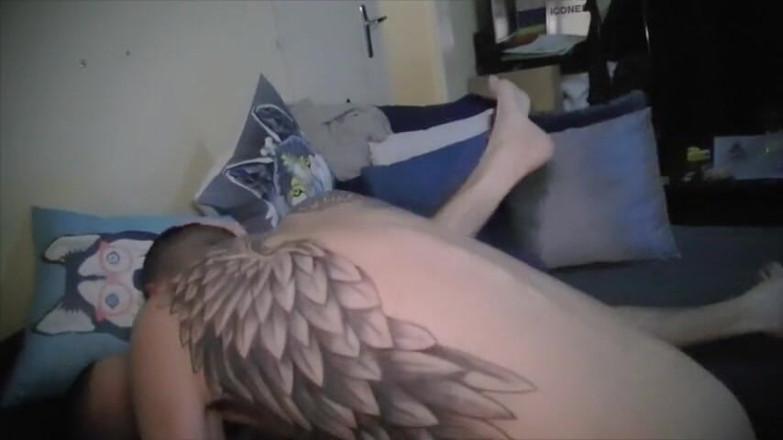 Gaybareback: Sexy twink fucked by Stepdaddy mature