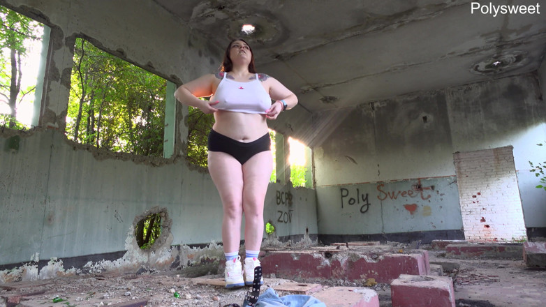 Polly Sweet: Dancing Among the Ruins and Masturbating with a Vibrator Naked